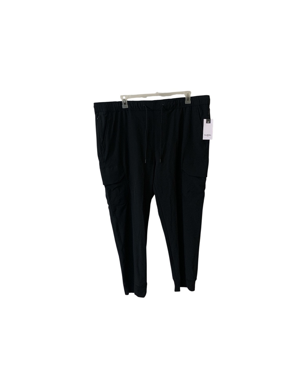 Goodfellow & Co Black Cargo Jogger Pants with Drawstring